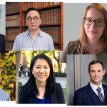 The new members of the ASCOLA executive committee with Rupprecht Podszun, Thomas Cheng, Magali Eben, Giorgio Monti, Wendy Ng and Peter Picht